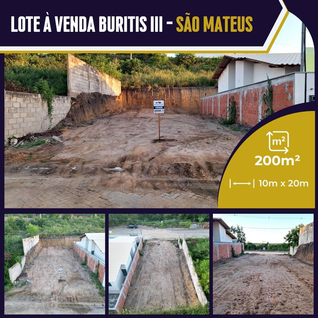 Lote a venda no Buritis III